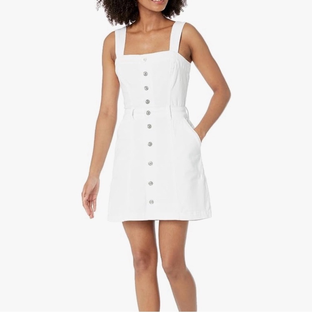 PAIGE White Sleeveless Mini Dress - Picture 2 of 7